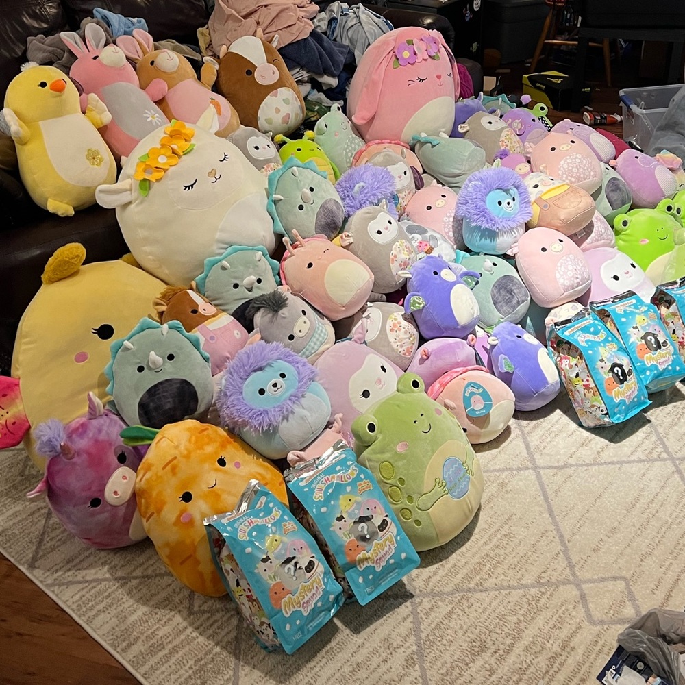 GIANT 40 Squishmallow Lot!!